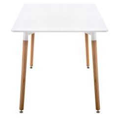 Стол деревянный Table 110 white / wood | фото 4